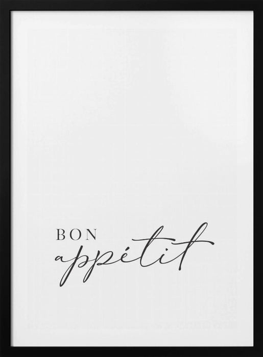 Bon appétit Framed Art Modern Wall Decor