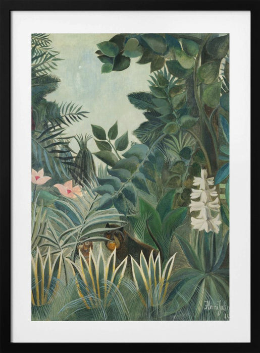 The Equatorial Jungle Framed Art Wall Decor