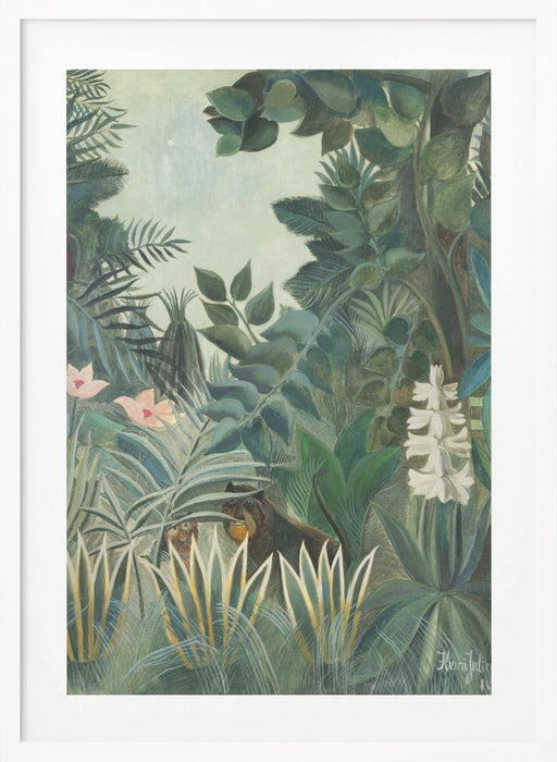 The Equatorial Jungle Framed Art Wall Decor