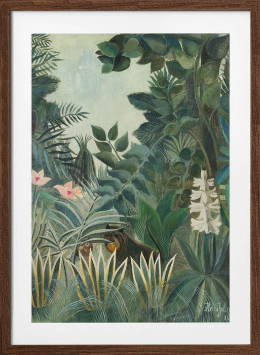 The Equatorial Jungle Framed Art Wall Decor