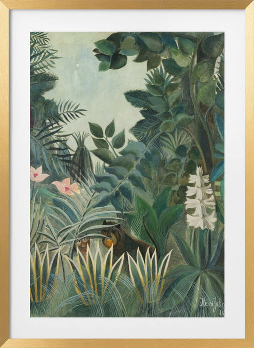 The Equatorial Jungle Framed Art Wall Decor