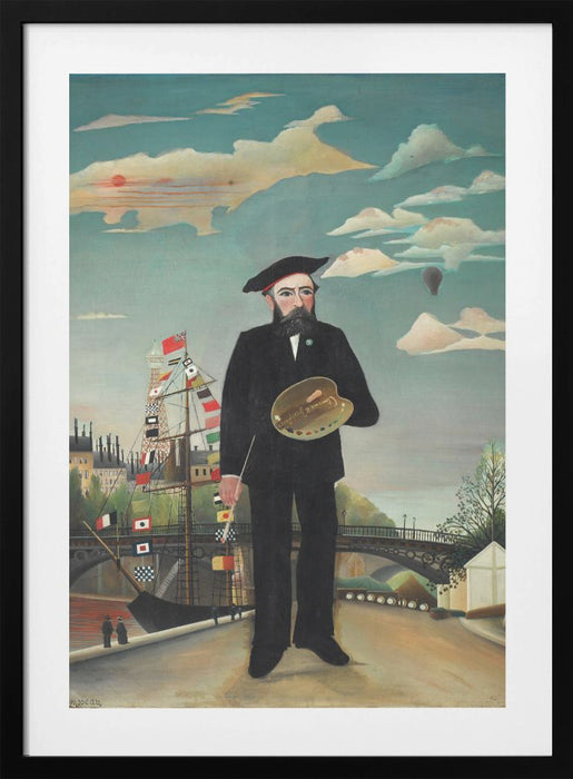 Self Portrait 1890 Framed Art Wall Decor