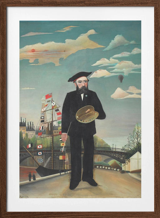 Self Portrait 1890 Framed Art Wall Decor