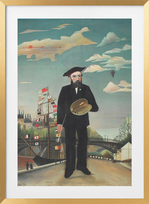 Self Portrait 1890 Framed Art Wall Decor