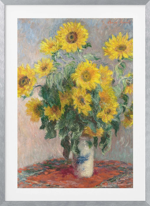 Bouquet Of Sunflowers Framed Art Wall Decor