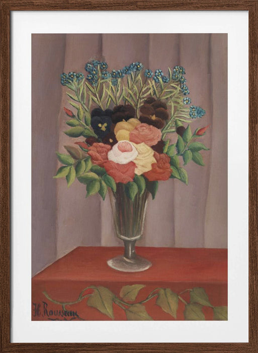 Bouquet De Fleurs 1910 Framed Art Wall Decor