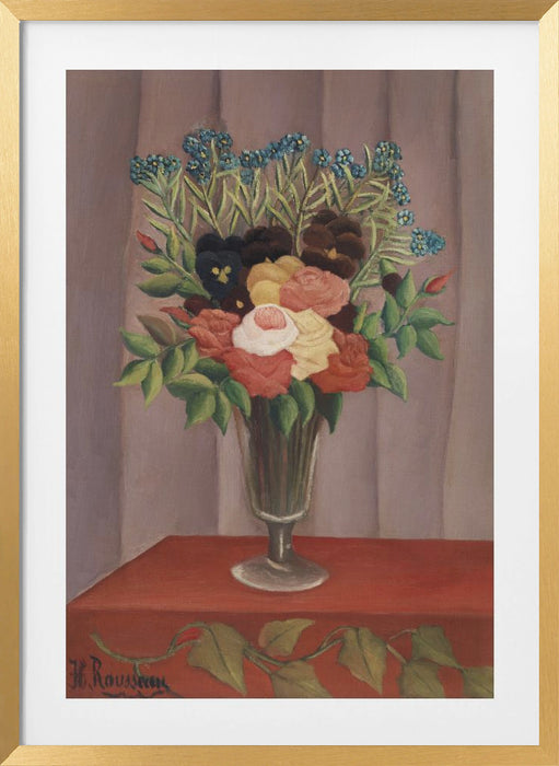 Bouquet De Fleurs 1910 Framed Art Wall Decor