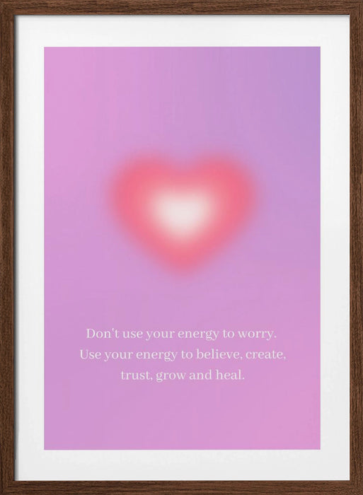 Motivational Aura Poster Framed Art Wall Decor