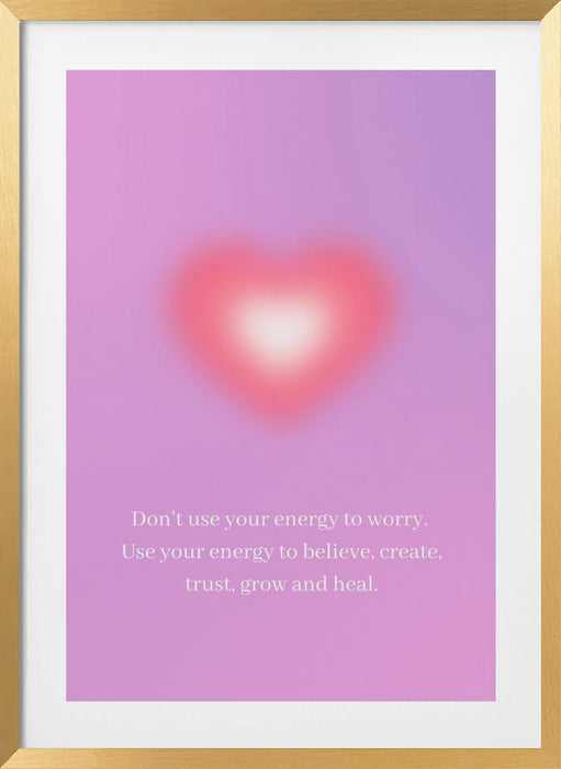 Motivational Aura Poster Framed Art Wall Decor