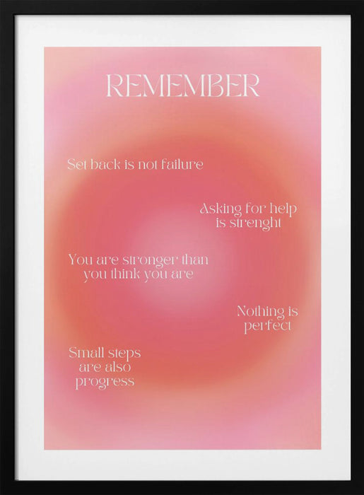 Motivational Aura Poster Framed Art Wall Decor