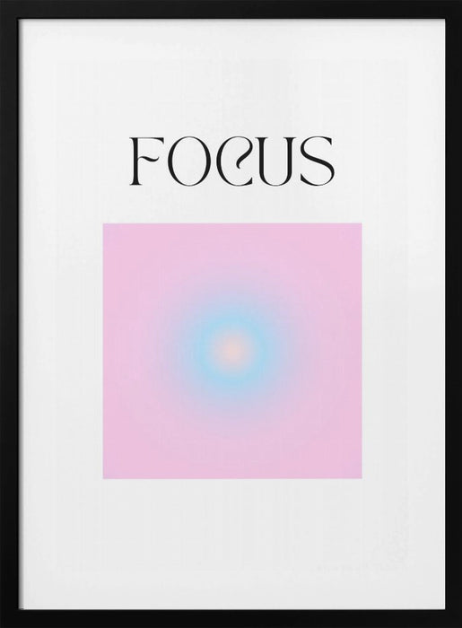 Motivational Aura Poster Framed Art Modern Wall Decor