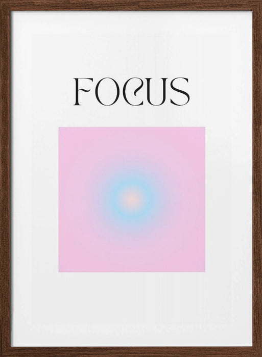 Motivational Aura Poster Framed Art Modern Wall Decor