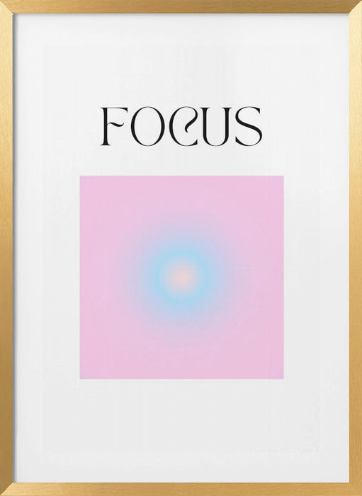 Motivational Aura Poster Framed Art Modern Wall Decor