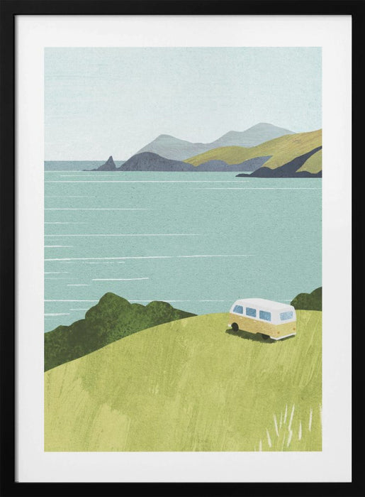 Van Life Framed Art Modern Wall Decor