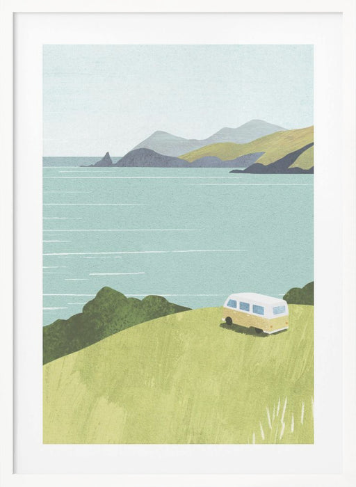 Van Life Framed Art Modern Wall Decor