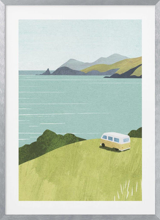 Van Life Framed Art Modern Wall Decor