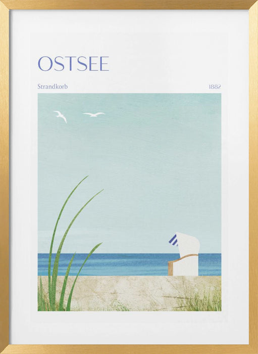 Ostsee Framed Art Wall Decor