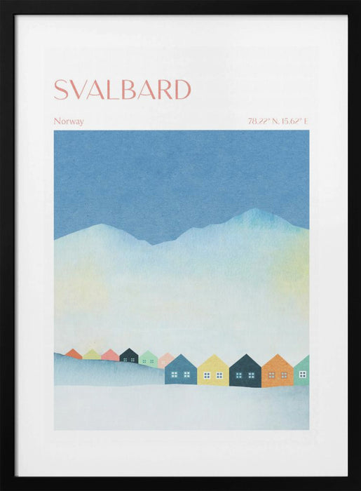 Svalbard, Norway Framed Art Wall Decor