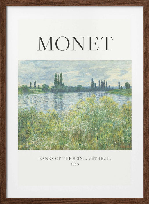 Banks Of The Seine Framed Art Modern Wall Decor