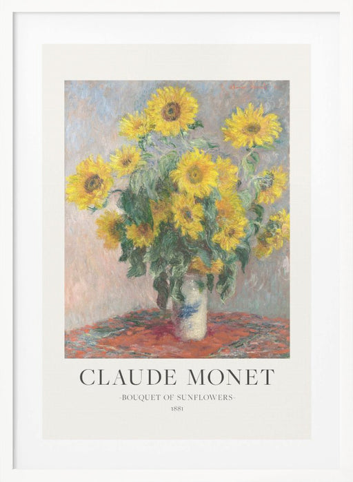 Bouquet Of Sunflowers Framed Art Wall Decor