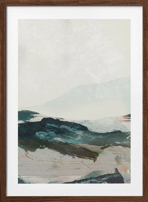 Mountains No2 Framed Art Modern Wall Decor