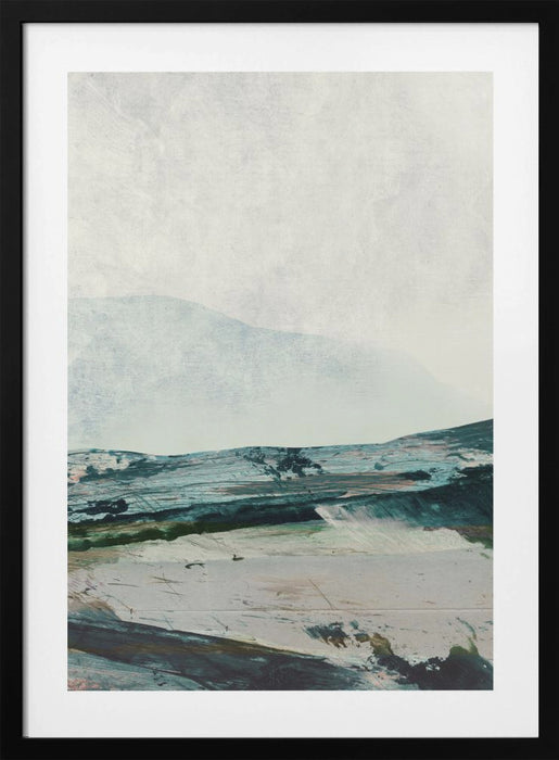 Mountains Framed Art Modern Wall Decor