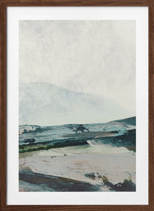 Mountains Framed Art Modern Wall Decor