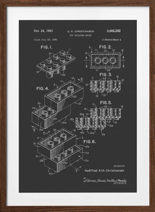 Lego Nº2 Framed Art Wall Decor