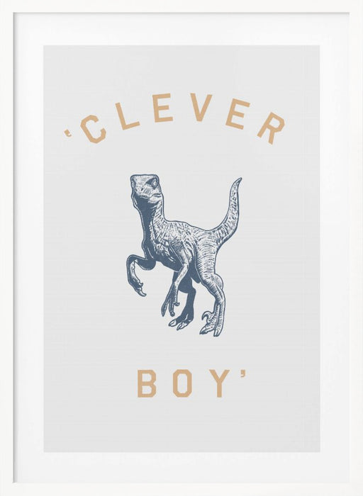 Clever Boy Framed Art Wall Decor