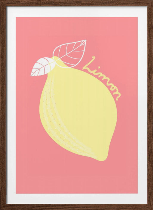 Limon Framed Art Modern Wall Decor