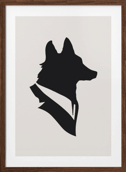 Monsieur Renard Framed Art Wall Decor