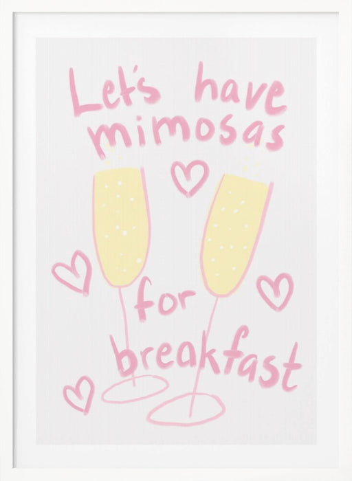 Mimosas Framed Art Wall Decor