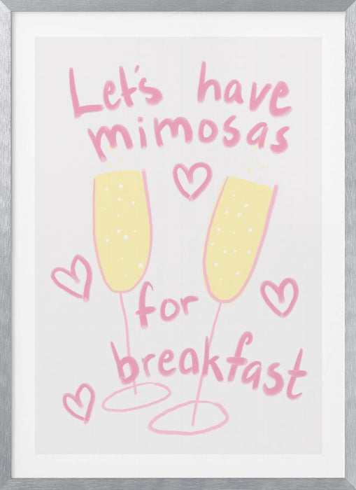 Mimosas Framed Art Wall Decor