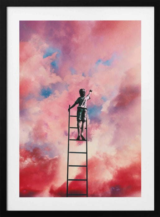 Cloud Painter Framed Art Modern Wall Decor