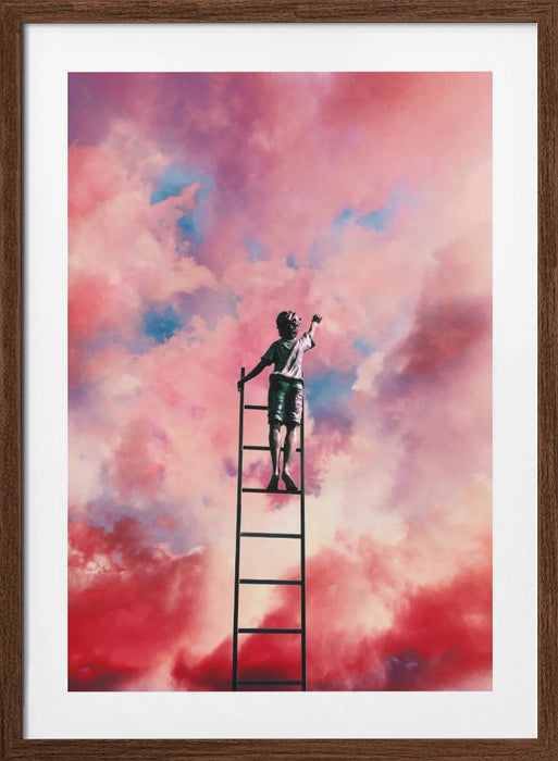 Cloud Painter Framed Art Modern Wall Decor