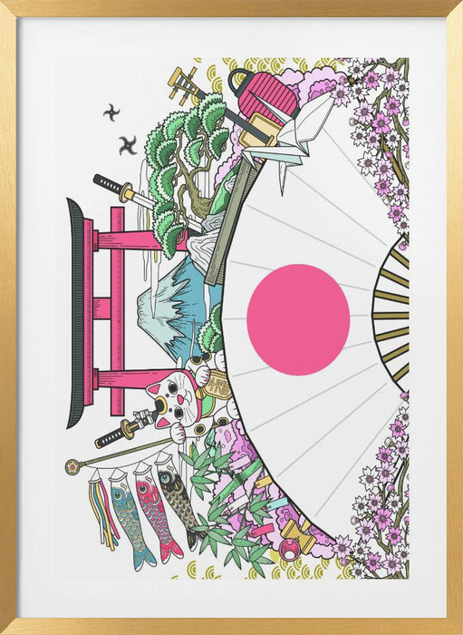 All Japan Has To Offer Framed Art Wall Decor