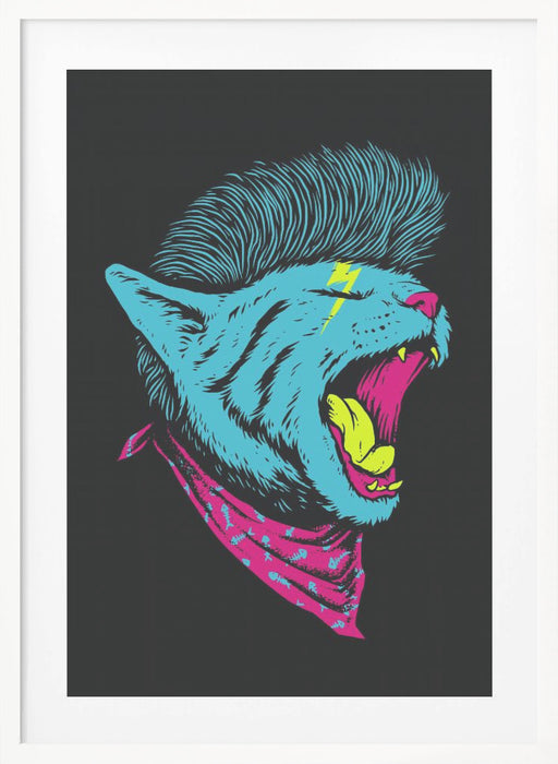 The Killer Cat Framed Art Wall Decor