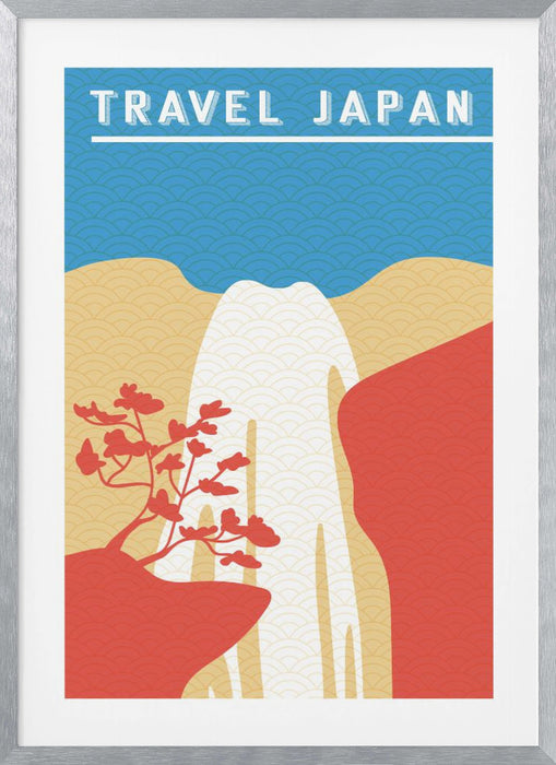 Traval Japan Minimilism I Framed Art Modern Wall Decor