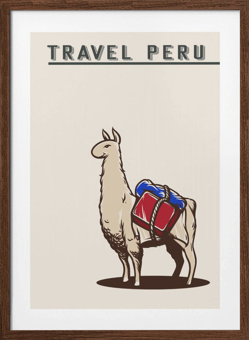 Travel Peru Framed Art Wall Decor