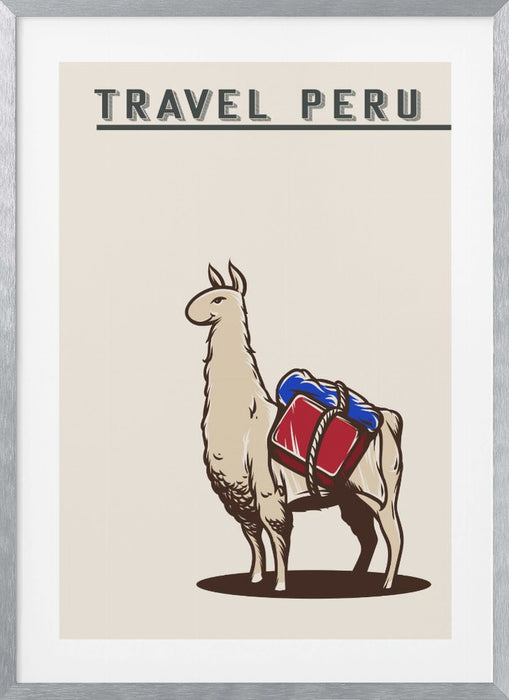 Travel Peru Framed Art Wall Decor