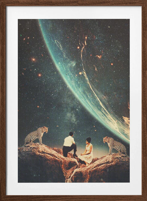 Guardians of Our Future Framed Art Modern Wall Decor