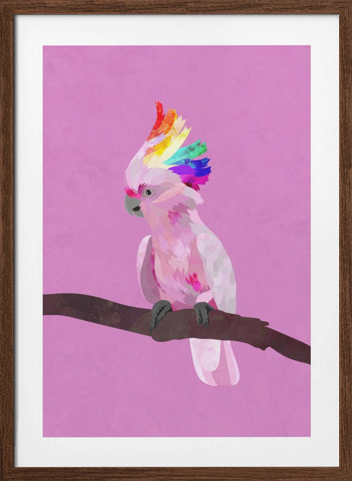 Pride Galah Framed Art Wall Decor