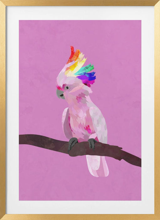 Pride Galah Framed Art Wall Decor