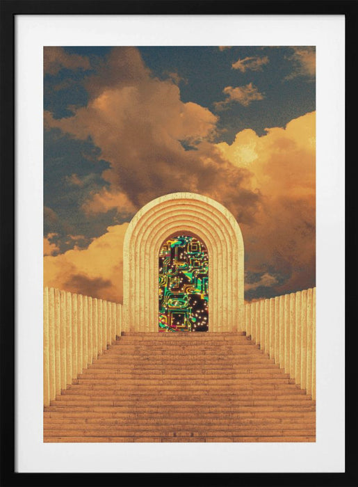 Portal Framed Art Modern Wall Decor