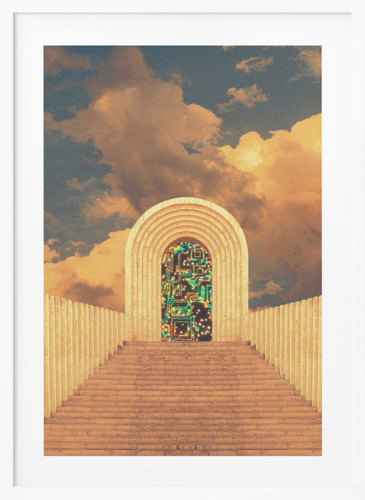 Portal Framed Art Modern Wall Decor