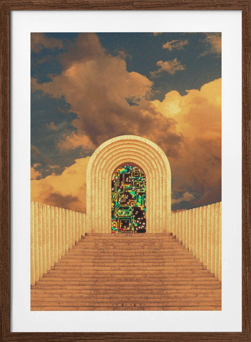 Portal Framed Art Modern Wall Decor