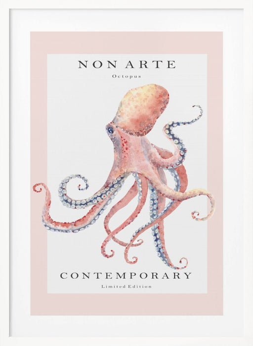 Non Arte Octopus Framed Art Wall Decor