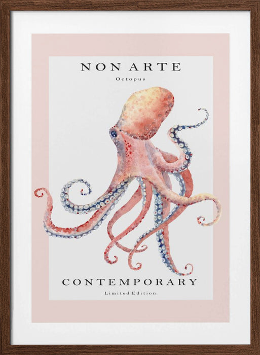 Non Arte Octopus Framed Art Wall Decor