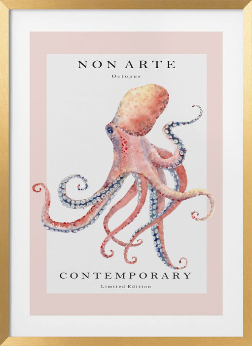 Non Arte Octopus Framed Art Wall Decor