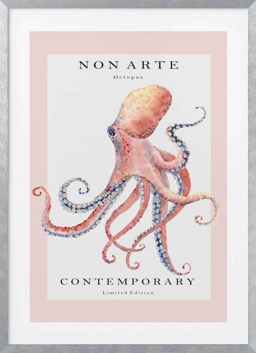 Non Arte Octopus Framed Art Wall Decor